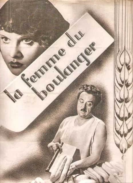 Dp La Femme Du Boulanger Raimu Ginette Leclerc Marcel Pagnol Jean Giono Charpin