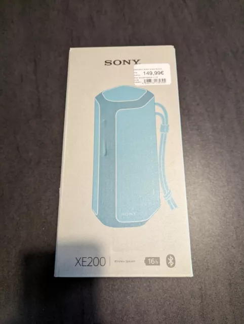 Sony SRS-XE200 Haut-Parleur Bluetooth Portable - Bleu