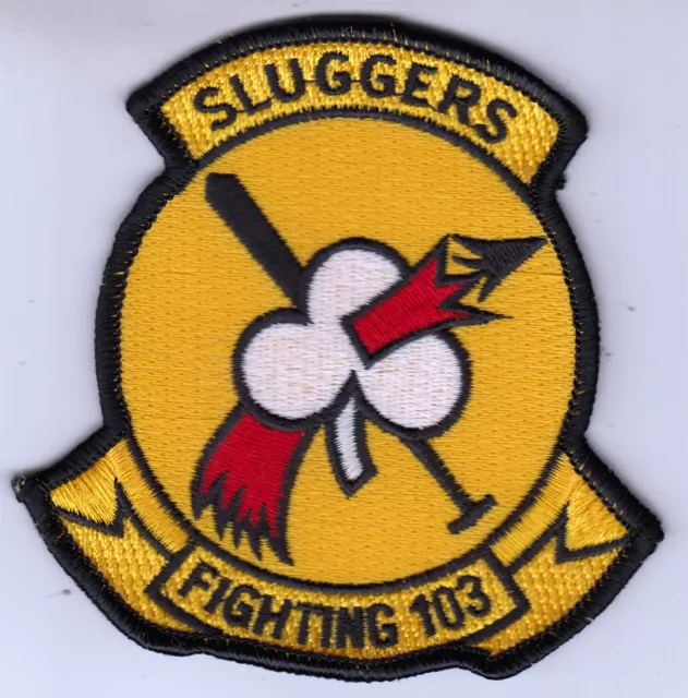 Vfa-103 Jolly Rogers / Sluggers Throwback Chest Patch