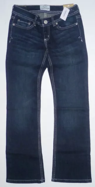 Womens AEROPOSTALE Chelsea Bootcut Core Dark Wash Jeans  NWT #0615