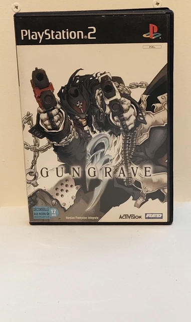 PS2 Gungrave - Boîte Et Manuel Seulement, Pas De Jeu