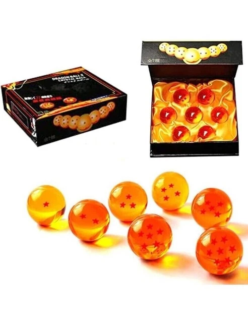 7 Stück Dragon Bälle Für Kinder 4,3CM DBZ Kristallkugeln