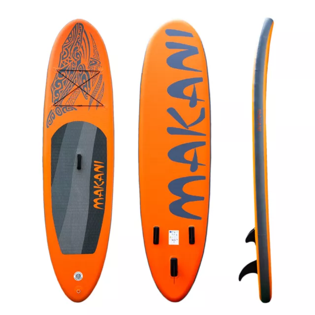 Marie Sup Orange Stand Up Paddle Planche de Surf Paddleboard 320 CM 150 KG PVC