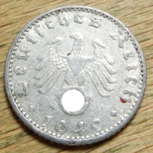 Drittes Reich  50  Reichspfennig  1940  G