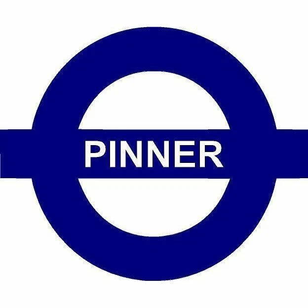 LONDON UNDERGROUND TRANSPORT Tube Sign Vinyl Roundel Bus Pinner £5.00