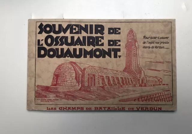 Souvenir de l'ossuaire de Douaumont (Les champs de bataille de Verdun)