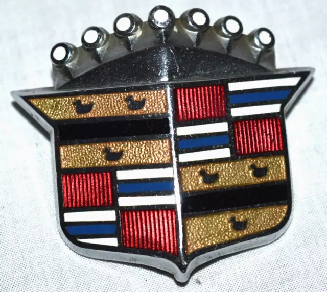 Vintage Cadillac Grill Emblem (A-9)