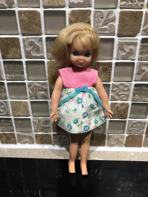 BARBIE TUTTI DOLL Vintage Mattel 1960s Sister Original Clothes