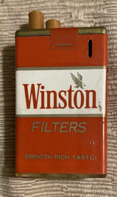 VINTAGE WINSTON CIGARETTE LIGHTER Made In Korea