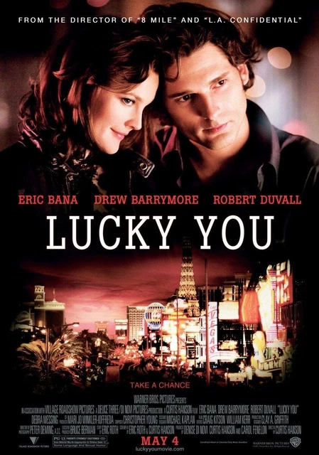 LUCKY YOU "B" 27x40 ORIGINAL D/S MOVIE POSTER