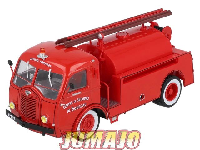 Miniature Solido Firetech 1/50 – Renault Goelette 4x4 Citerne Pompiers – Boîte