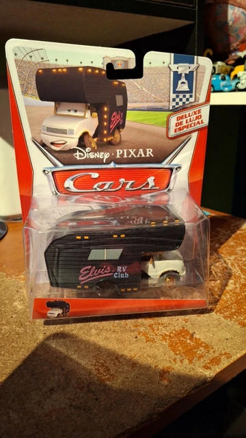 DISNEY PIXAR CARS ELVIS RV diecast MEGA SIZE RaceORama motorhome