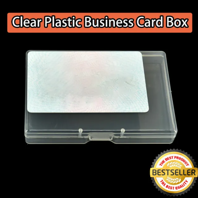 Transparente Aufbewahrungsbox  Business Name Card Holder Box DE