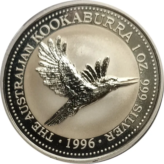 1 dollar kookaburra 1996 Australie 1 once 1 oz Argent Silver BE PROOF UNC
