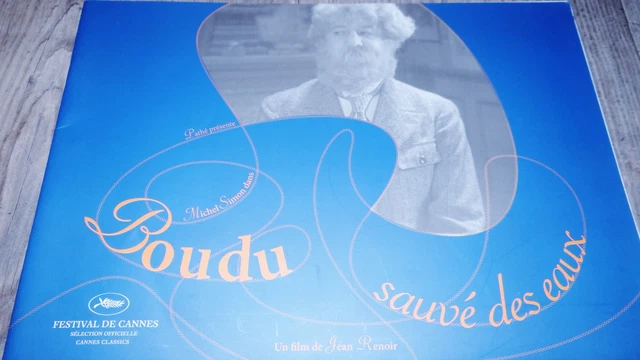 Photo De Presse Cinéma – Michel Simon Dans “Boudu Sauvé Des Eaux” – Tirage Original J189