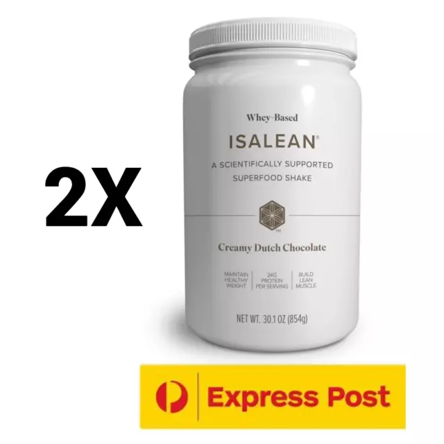 SALE 2 x ISAGENIX IsaLean Protein Shake Meal Replacement 5 Flavours To Choose