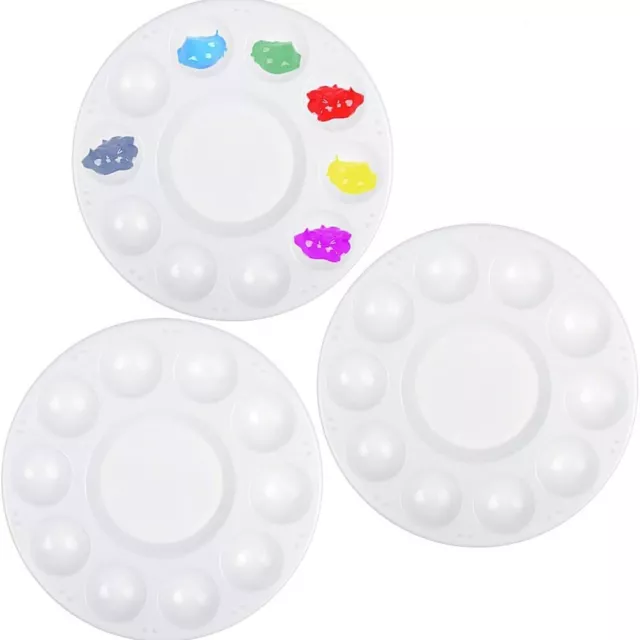 Lightweight and Reusable Palette Tray for Artists and Painters Set of 5