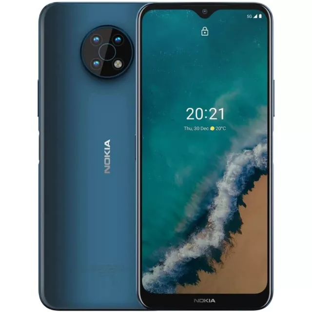 Nokia G50 Dual-SIM 64GB Ocean Blue - hängt im Bootloader - Ersatzteilspender