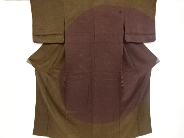98754# Japanese Kimono / Antique Hitoe Kimono / Scattered Nori