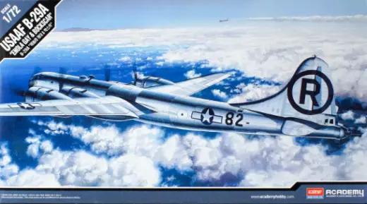 Academy 1/72 B-29A "Enola Gay & Bockscar" Superfortress Plastic Model Kit [12528