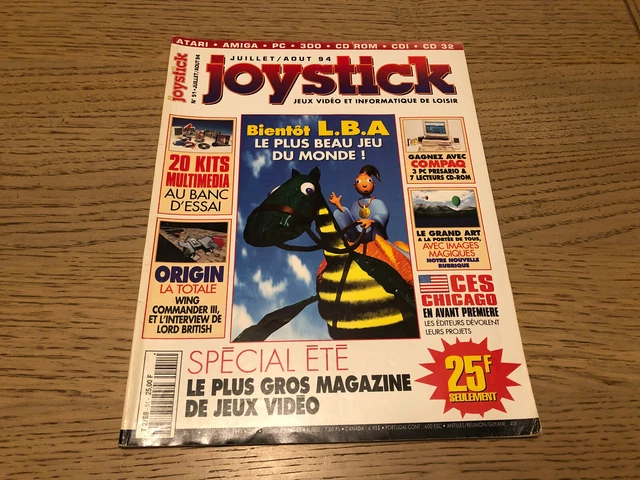 Joystick 56 magazine - Wing Commander 3, 3DO, Ecstatica