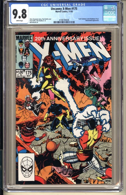 UNCANNY X-MEN #175 CGC 9.8 WP NM/MT Marvel Comics 1983 Phoenix Wolverine v1