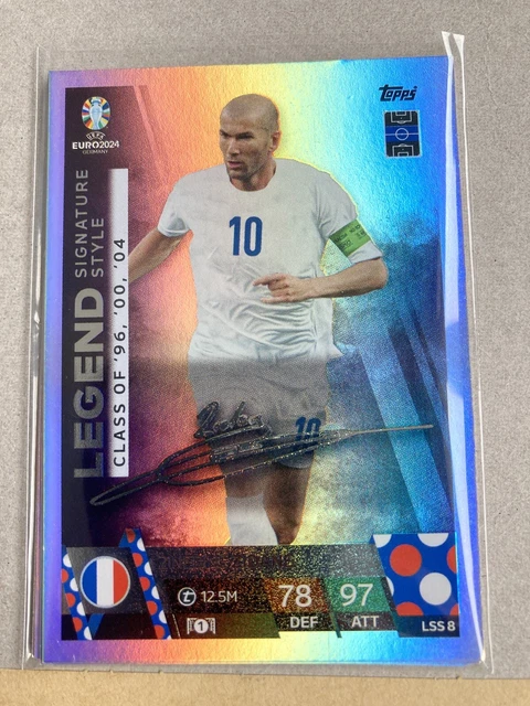 MATCH ATTAX EURO 2024-Zidane Legend Card(LSS8) EUR 1,43 - PicClick FR