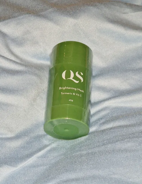QS Organics Vitamin C & Turmeric brightening mask