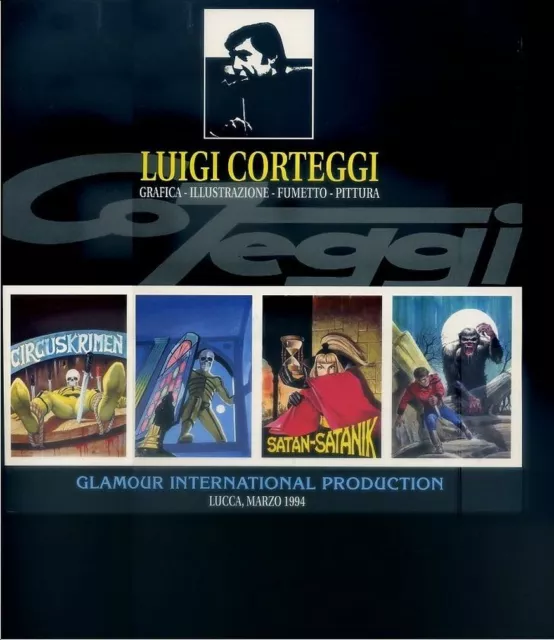 Luigi Corteggi Glamour International 64 Pag. Colore Lucca 1994 Kriminal Satanik