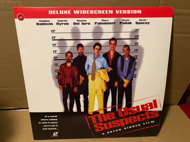 The Usual Suspects - Laser Disc Movie Film