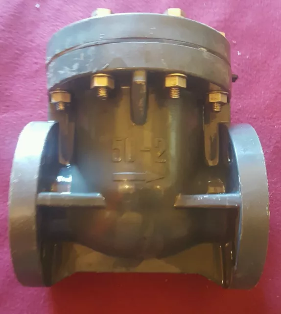 Asahi AV Flanged Swing Check Valve  50-2 , 2"