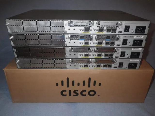 Cisco 2651XM Router AIM-VPN/BPII-PLUS 1DSU-T1-V2 48F/256D 12.4 1-Year Warranty!