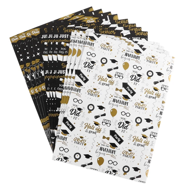 12 hojas papel de embalaje de regalo acabado tema caja de regalo ramo de pañuelo