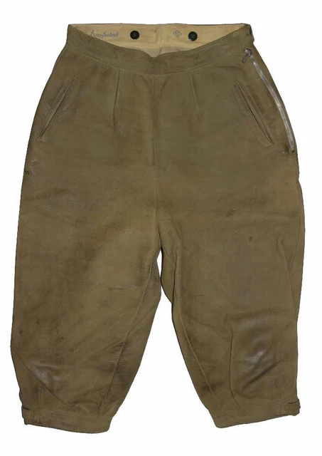 " Bergfreund " Donne- Kniebund- Pantaloni IN Pelle/Pantaloni Folcloristici Cuoio