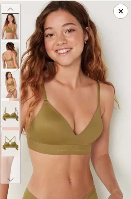 34DD VICTORIA'S SECRET. Push Up Lightly Padded Bra Wireless £14.99 -  PicClick UK