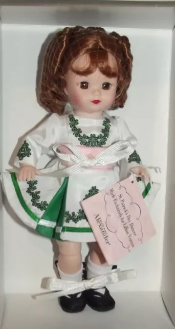 Madame Alexander 8" St Patrick's Day Dancer Doll 50780 LE COA NEW NRFB RARE