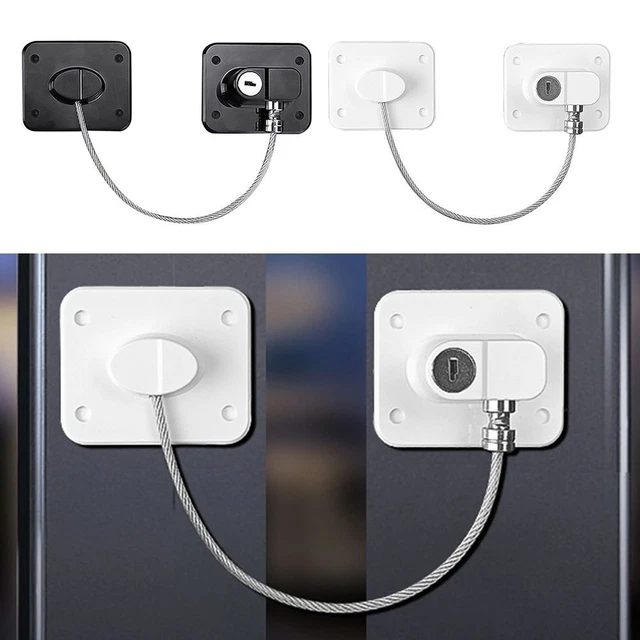 Strong Fixation Refrigerator Door Lock Child Protection Cabinet Lock  Home