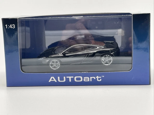 McLaren MP4-12C Année 2011 orange métallique 1:43 Minichamps