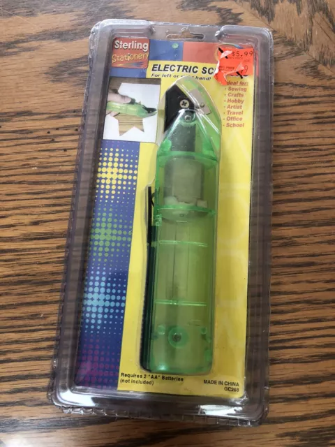 vtg Sterling Electric Scizzors Tool Original Unopened Package GC268