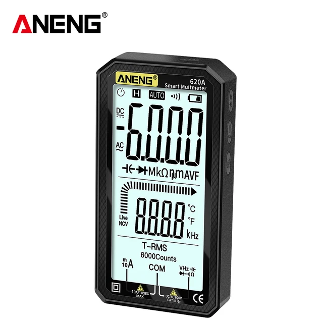 ANENG 4,7 pouces LCD Affichage AC /  Multimètre numérique Multimètre F9X6