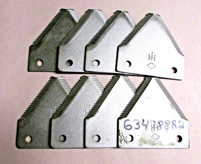8 COUNT NEW GENUINE Case IH 634788R2 KNIFE Section