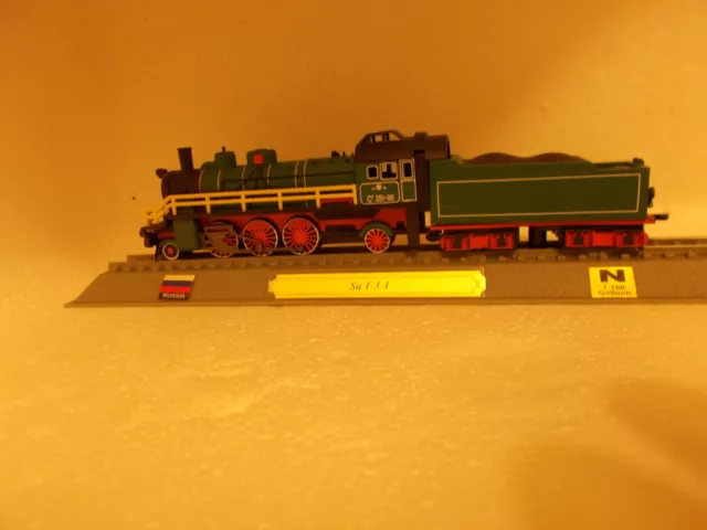 Del Prado Locomotives of the World Russia Su 1-3-1 loco 1:160 Model