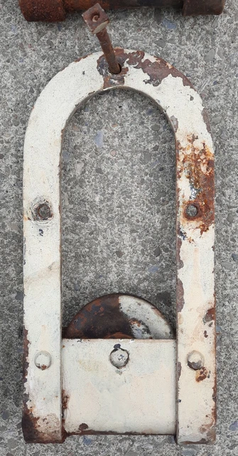 Vintage Horseshoe Barn Door Rollers 4, Nice! 9