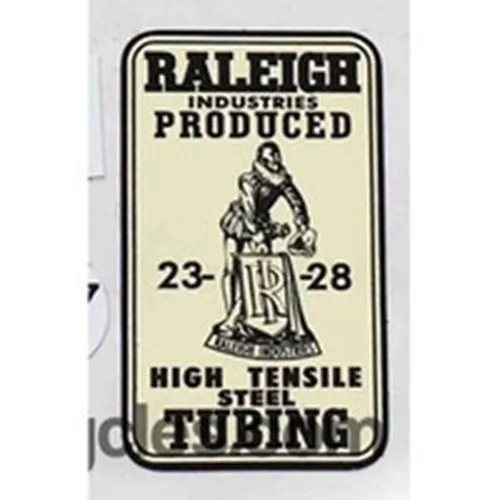 RALEIGH tubing transfer.  1950's.