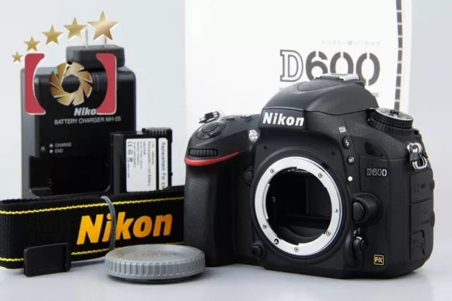 Near Mint!! Nikon D600 24.3 MP Full Frame Digital SLR Camera Body