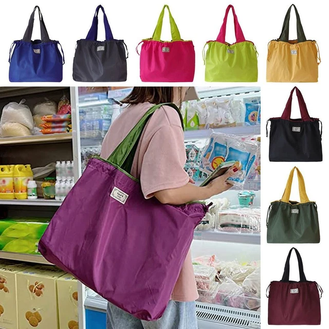 Borsa pieghevole per la spesa supermercato borsa a tracolla borsa per la spesa borsa per la spesa borsa per la spesa