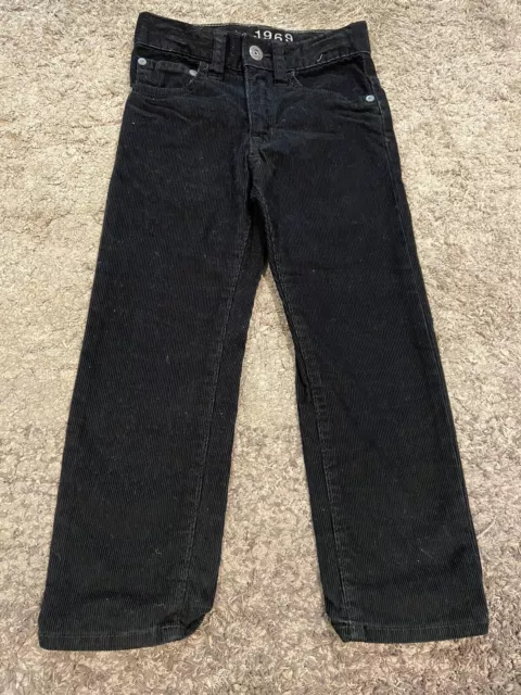 Boys Baby Gap Black Corduroy Trousers Age 4 Years 2