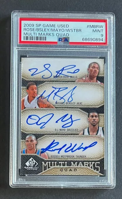 Derrick Rose Eric Gordon OJ Mayo Russell Westbrook