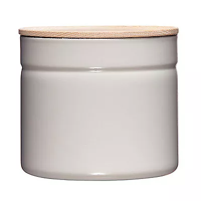 Riess Vorratsdose 1350 ml Grau1,35 KIMA GREY Emaille 2174-211