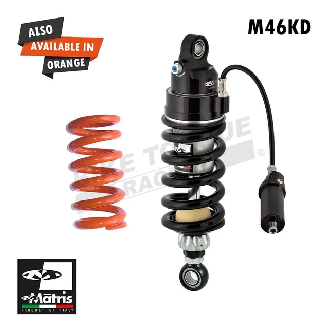MATRIS K SERIES MOTORCYCLE TWO WAY SHOCK WITH HYDRAULIC PRELOAD visual data 6